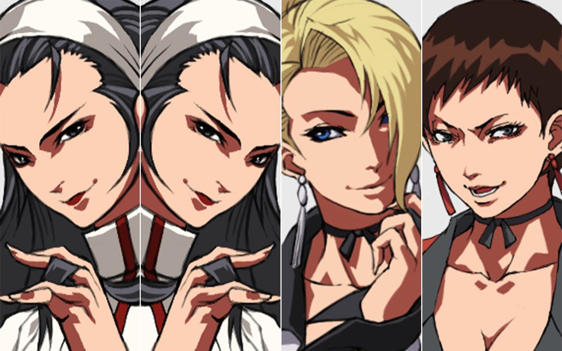 【mugen】拳皇:万龟&千鹤 vs 麦卓&薇丝