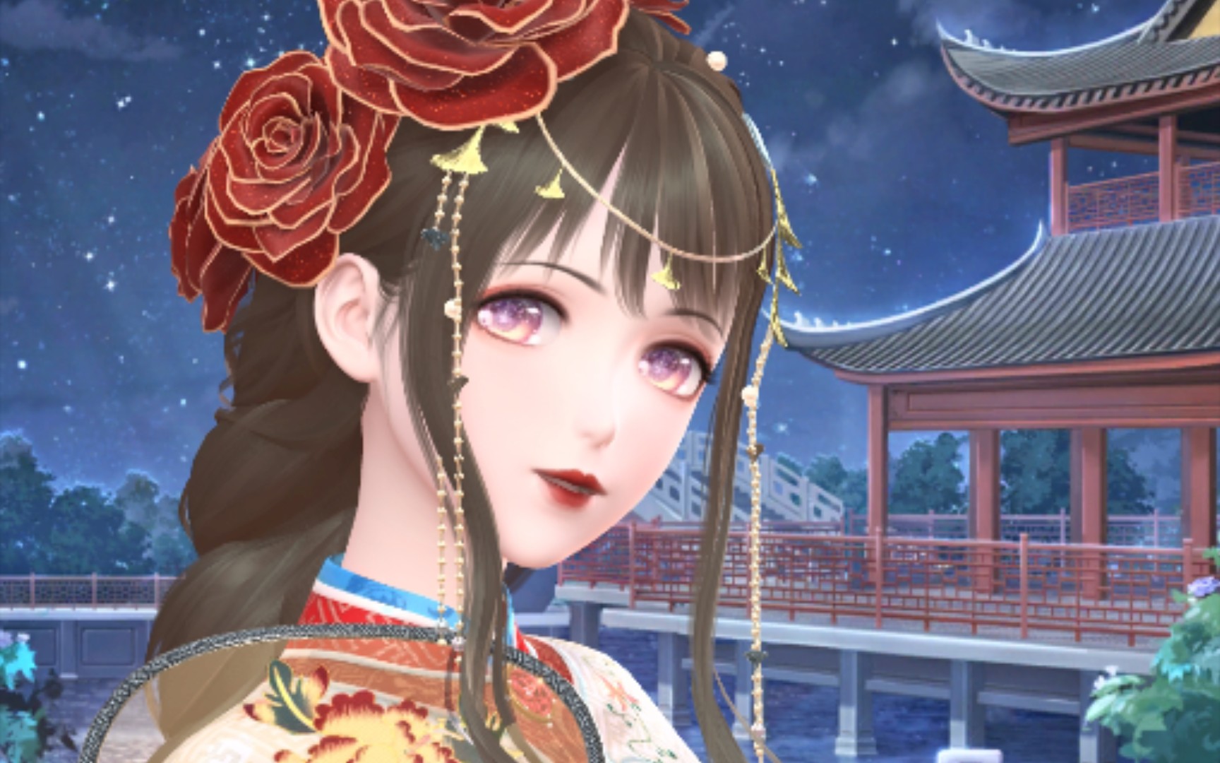 人鱼头 竞技场大红花 红戏服 这是谁家的美娇娘要出嫁了!