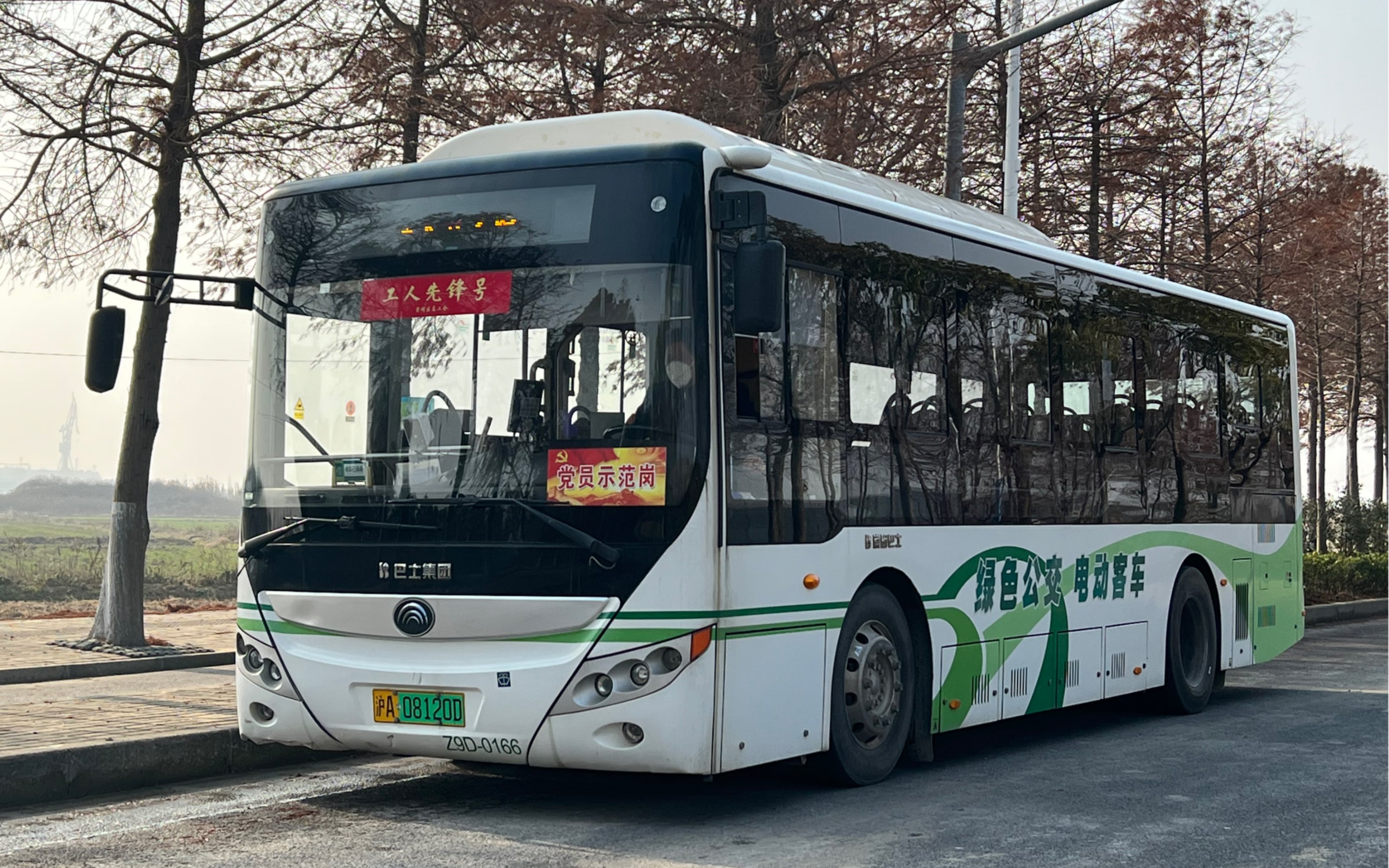 上海崇明巴士 长兴2路 长兴岛汽车站方向