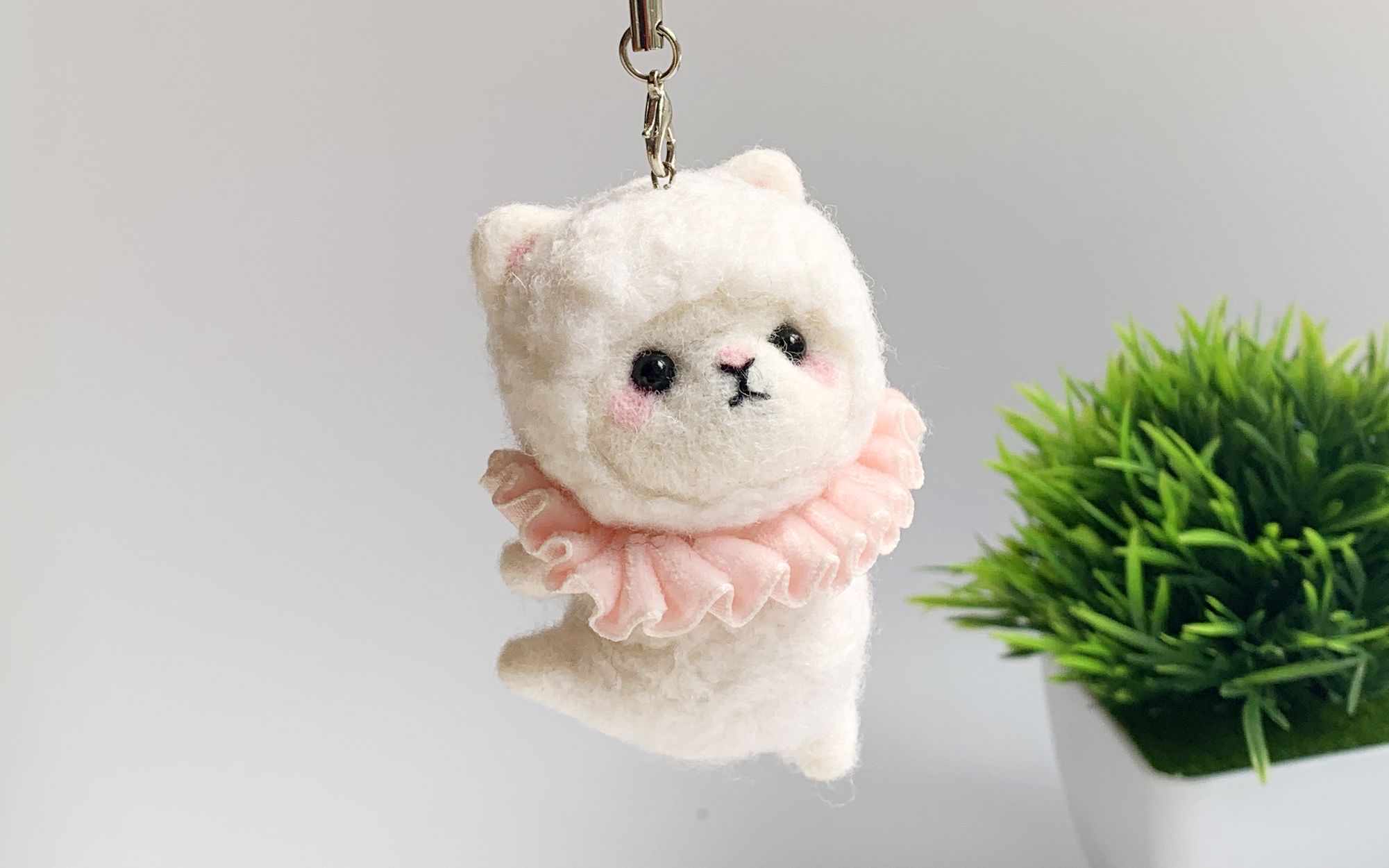 贝壳家羊毛毡_跳舞羊驼视频教程_哔哩哔哩 (゜-゜)つロ 干杯~-bili