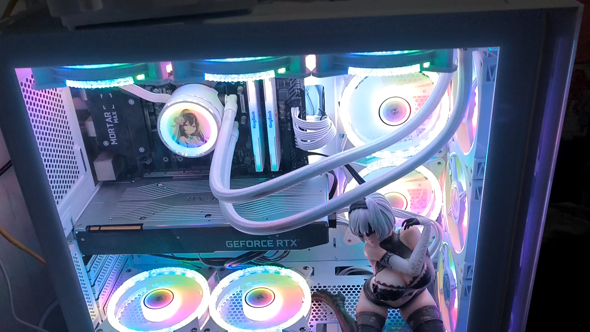 二次元主机,升级了一下自己的电脑,配件全部pdd购买.