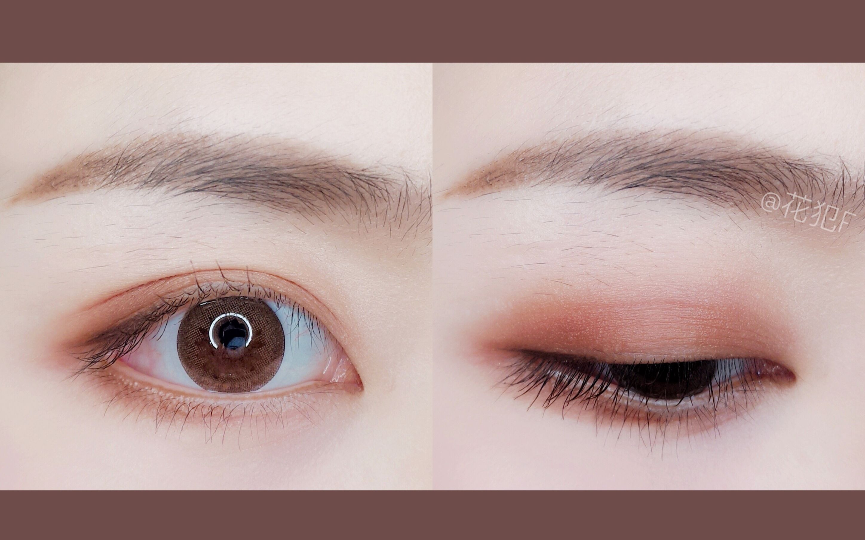 【花犯の眼妆】kvd小棺材眼影rust画法示范_哔哩哔哩_bilibili