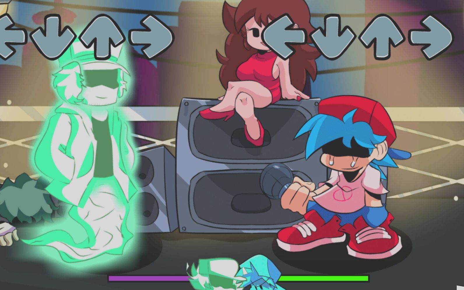 【fnf】garcrllo(烟叔) hd 全流程