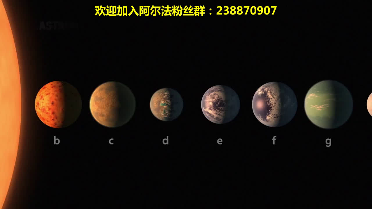 [图]【中字】七个无名类地行星的发掘 @阿尔法小分队