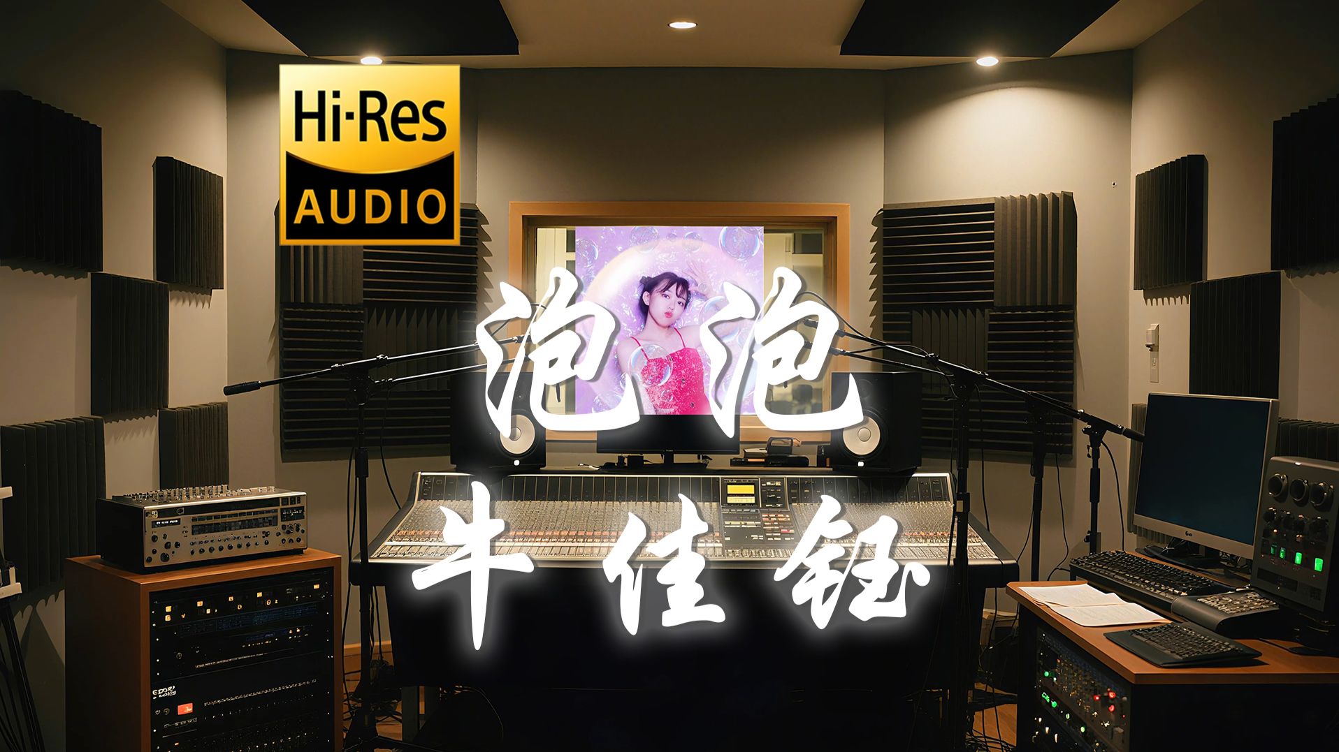 【??-???·无损】牛佳钰《泡泡》歌词纯享版 - “是不是嘛 对不对嘛”