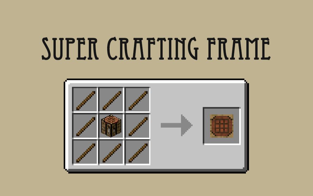 SuperCraftingFrame超级合成框架part1哔哩哔哩bilibili