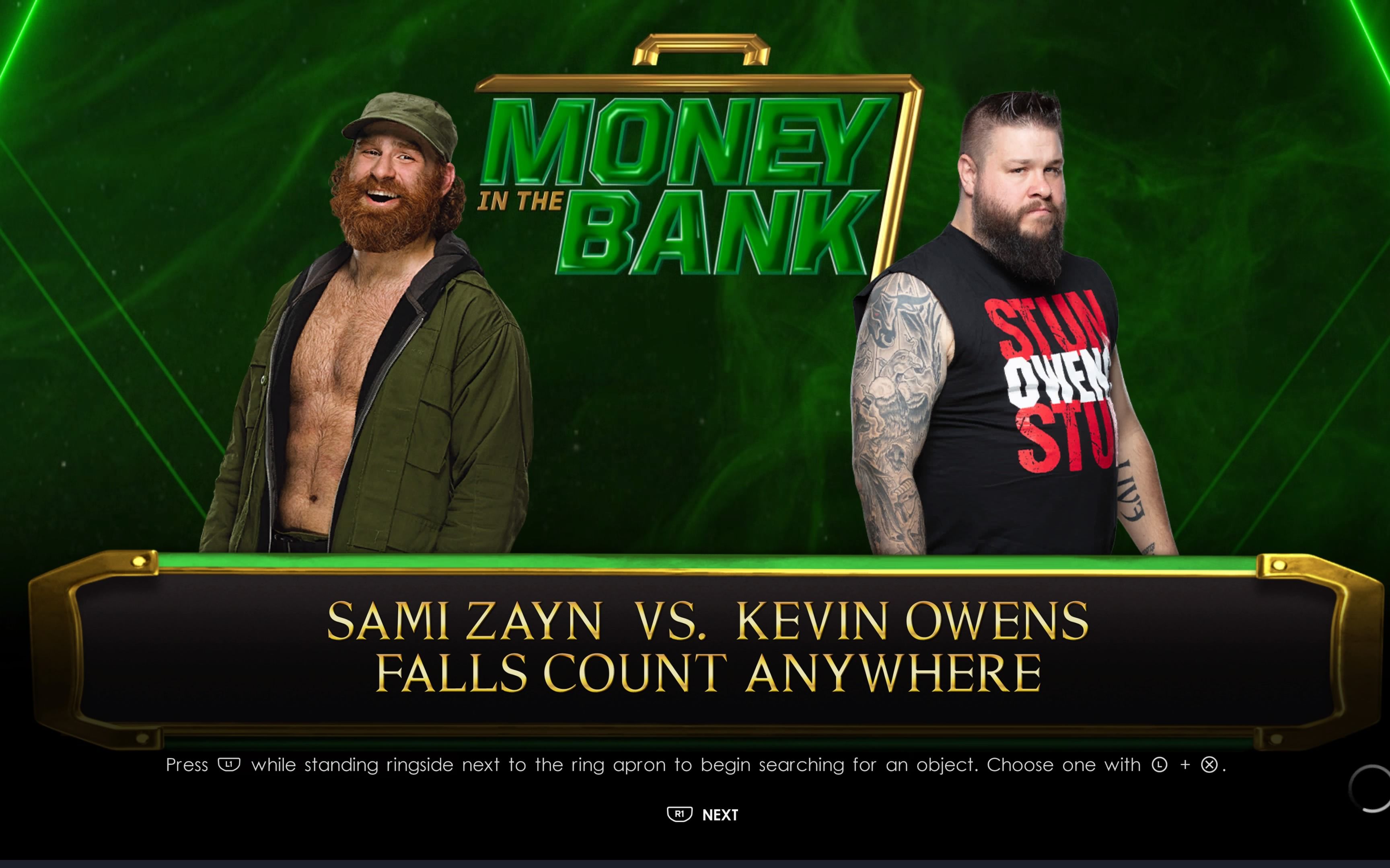 ps5wwe2k22kovs萨米随处双肩压地赛有人乱入