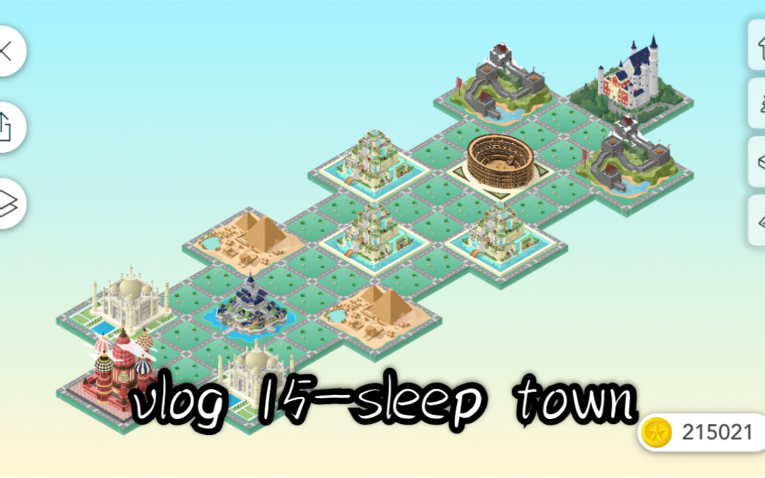 小烫烫的vlog15sleeptown睡眠小镇全图鉴解锁打卡奇观布置