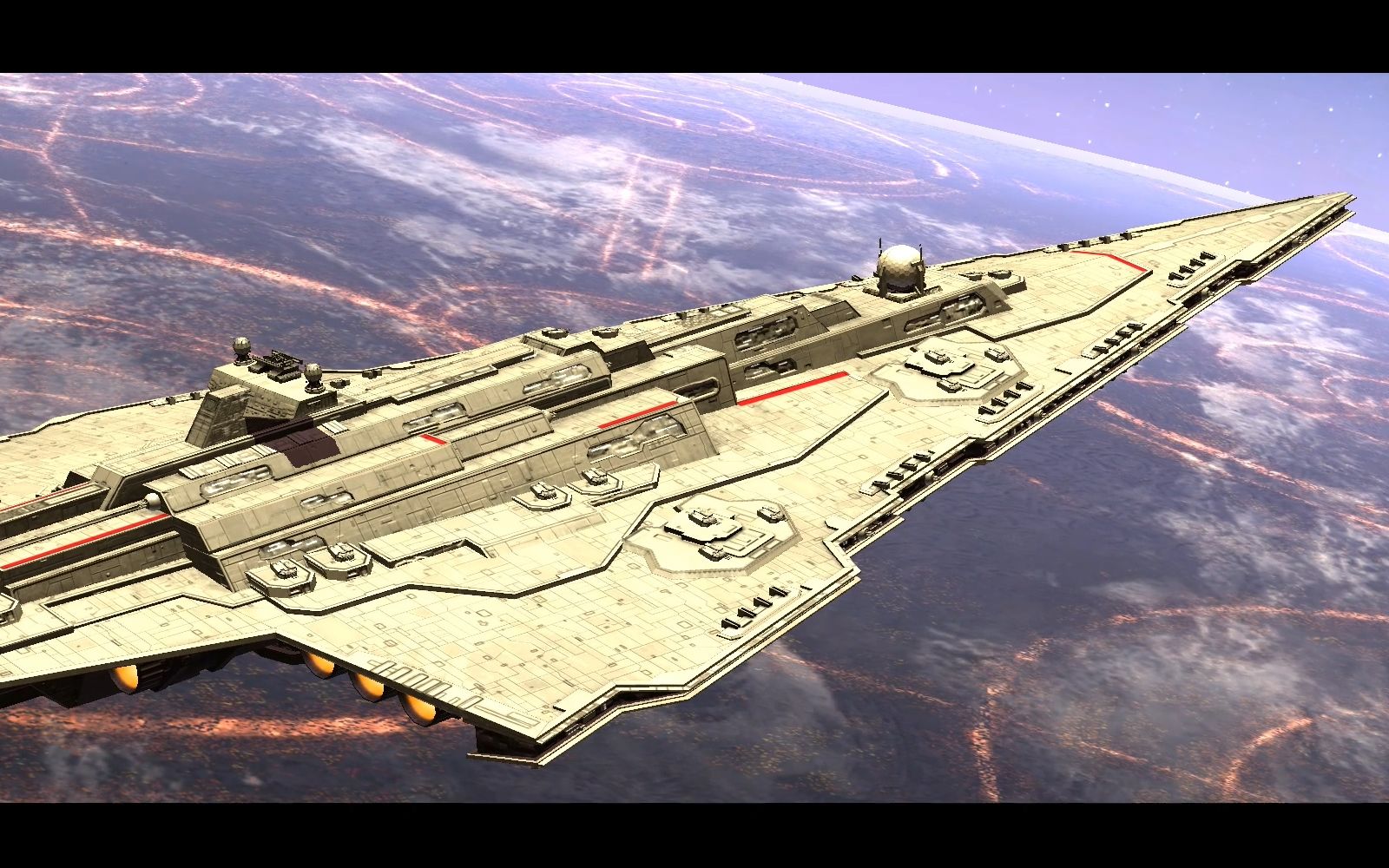 星球大战 帝国战争 pride of tarlandia号星际战列巡洋舰开火细节