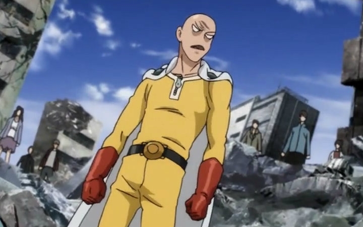 【一拳超人】【超燃bgm】永远的英雄埼玉老师!