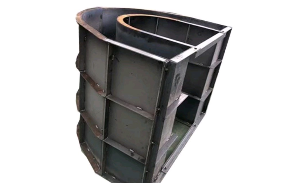 燃气管道配重块模具 马鞍式配重块钢模具 预制成型