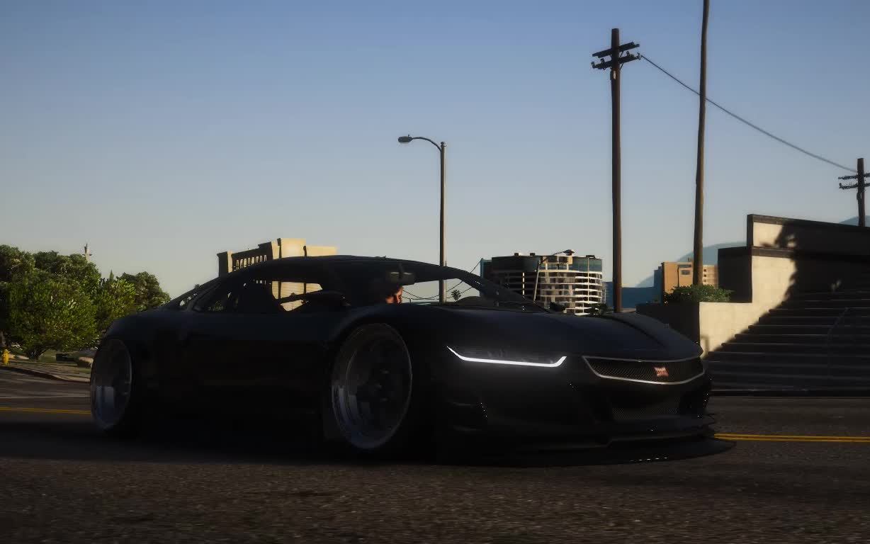 gta5吊炸姿态改装卡丁(视频建议调16:9观看)_哔哩哔哩 (゜-゜)つロ