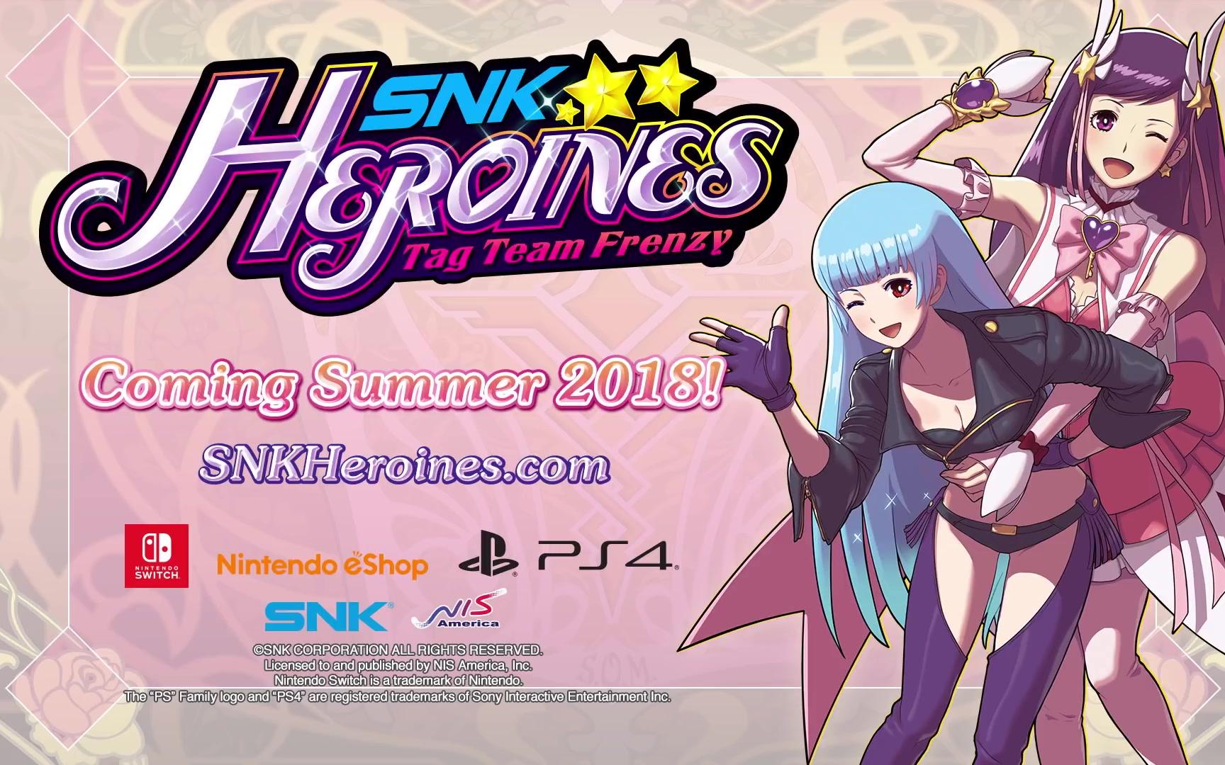 snk女主大乱斗角色换装视频nintendoswitchps4