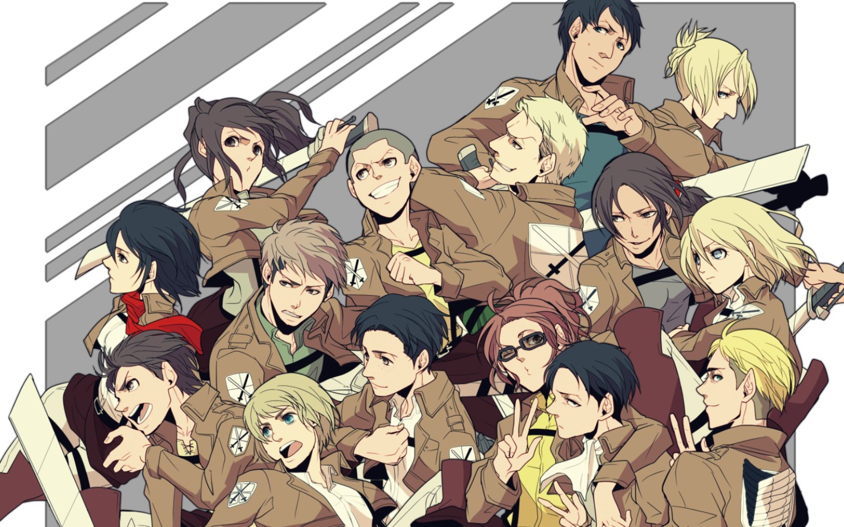 【中日字幕/4k60帧】[进击的巨人 第二季] op「心臓を捧げよ!