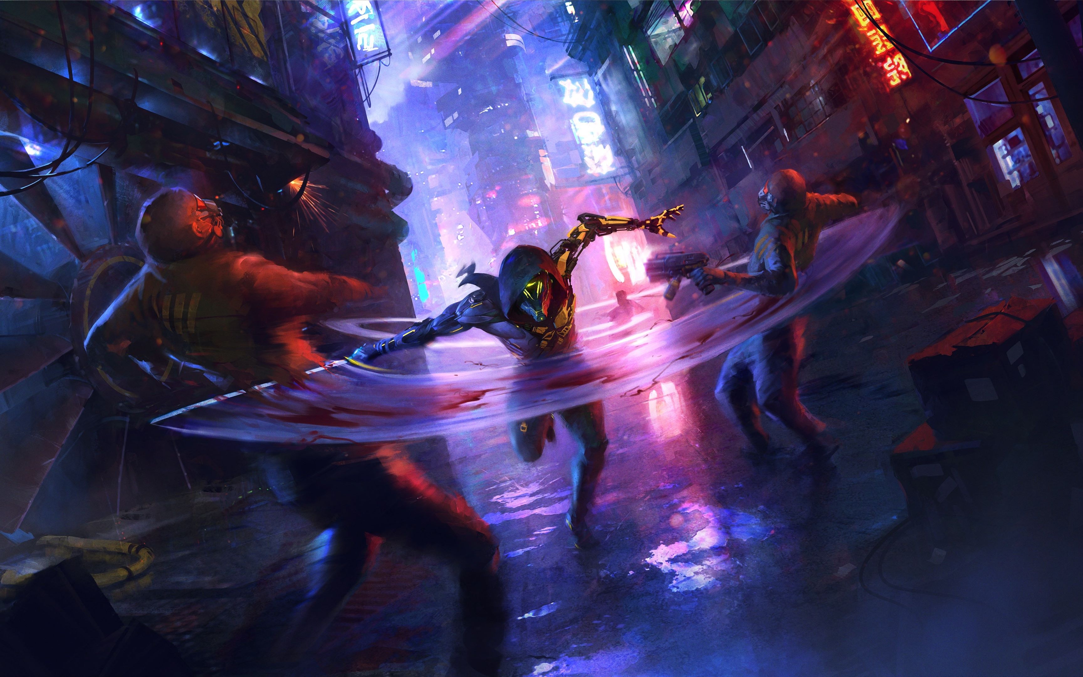 ghostrunner demo(幽灵行者)一命速通【赛博朋克风跑酷游戏】