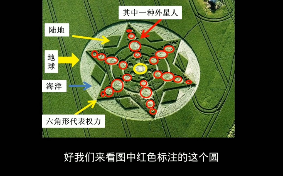 麦田怪圈已经破译了!大家都快来看!
