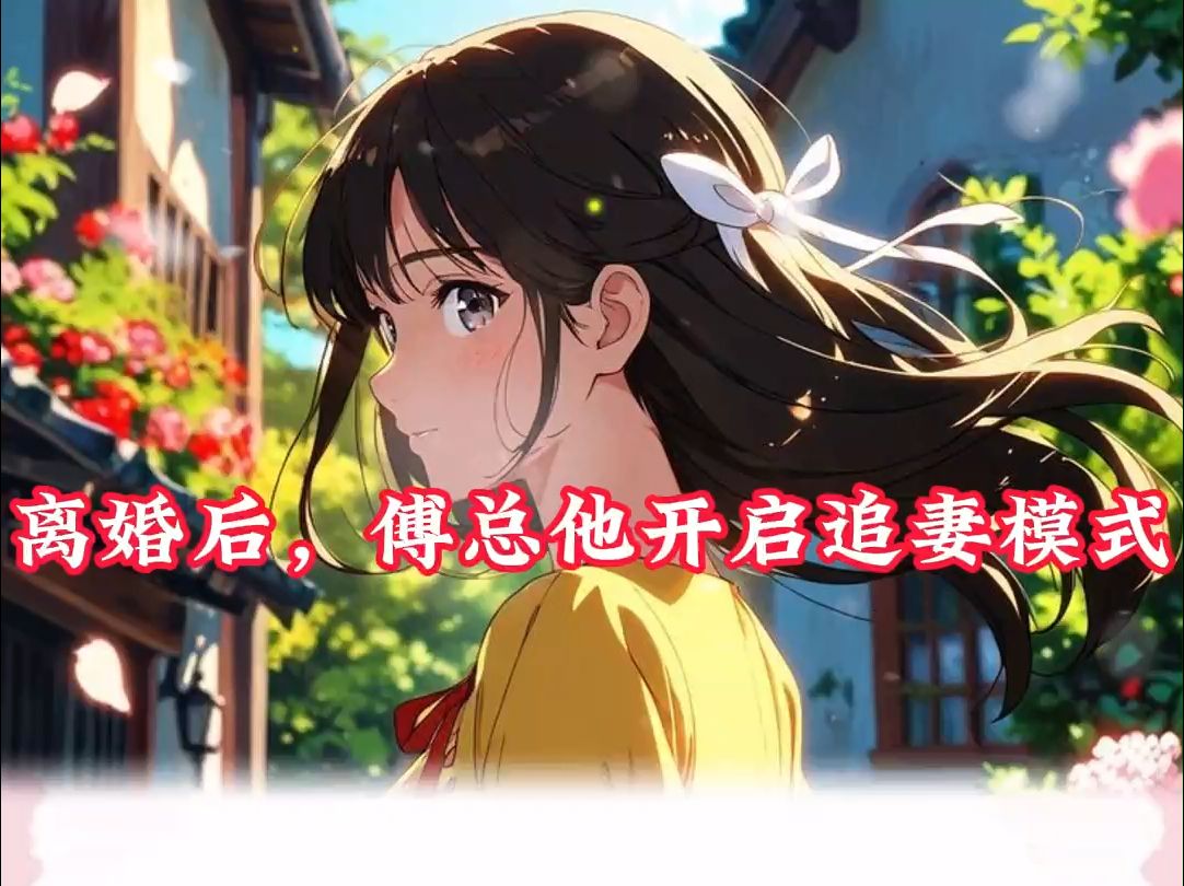 离婚后傅总他开启追妻模式txt
