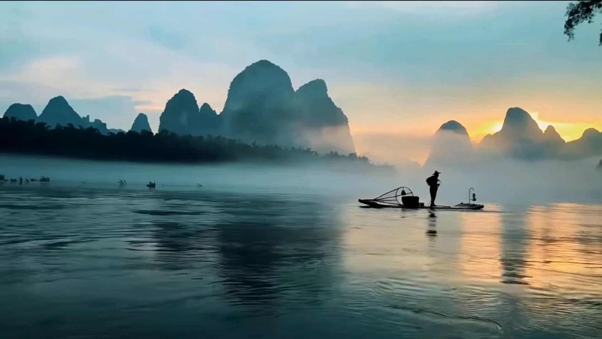 风雨同舟微信风景图片图片