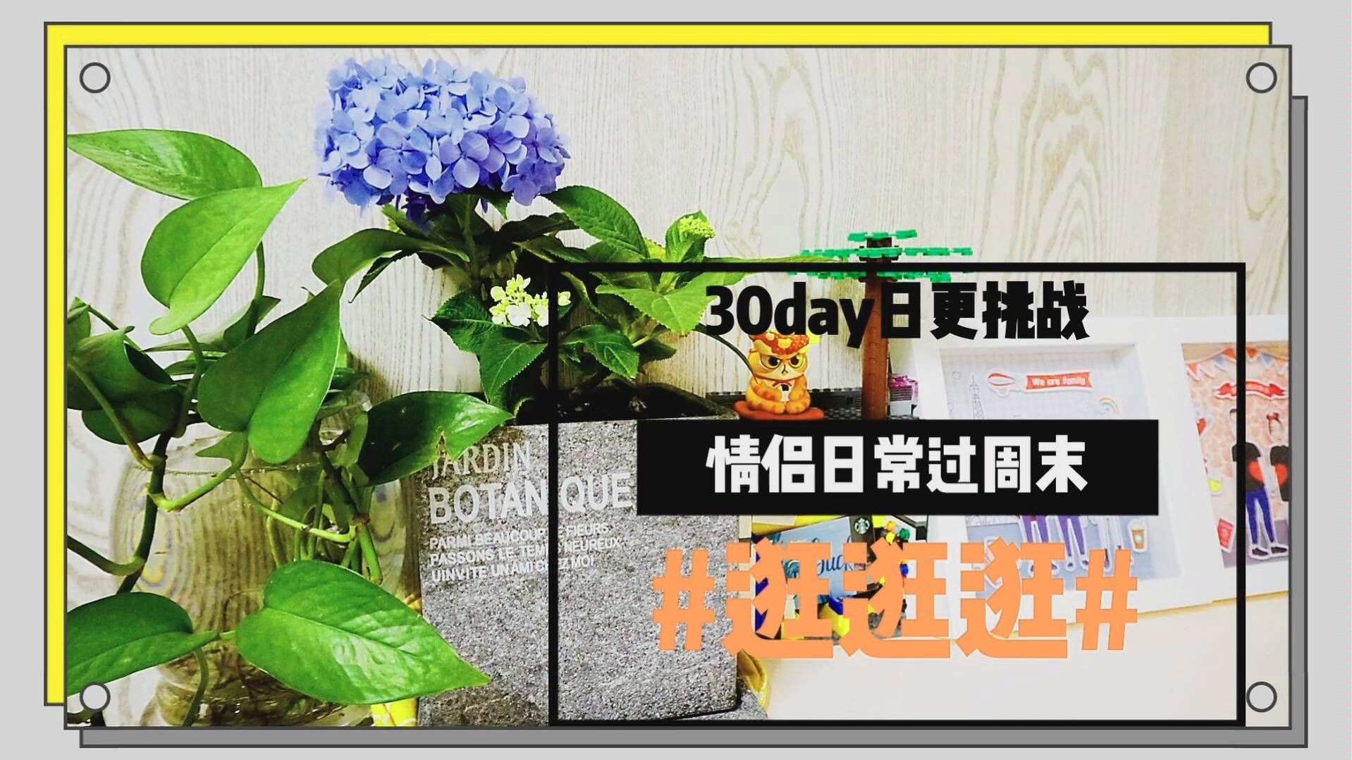 30天挑战/日更/情侣日常/新盆栽/韩国超市/逛街