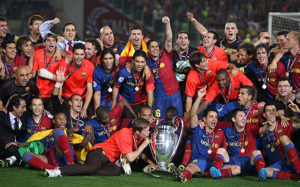 活动  08-09赛季巴萨的豪华阵容,萨迷们勾起你的回忆了吗