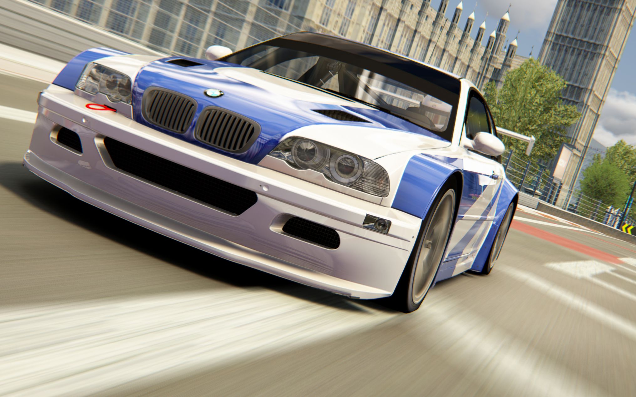 神力科莎bmwm3gtr伦敦观光