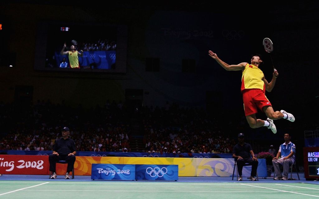 【精华版】暴力美学:2008北京奥运会羽毛球男单决赛 林丹vs李宗伟