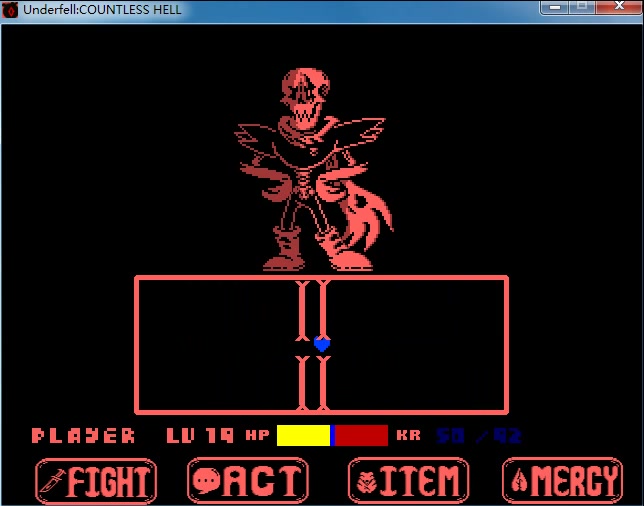 fellpapyrusboss1阶段通关