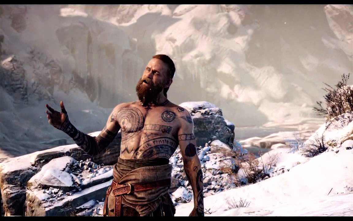 ps4战神4 god of war 巴德尔 最终战 欣赏