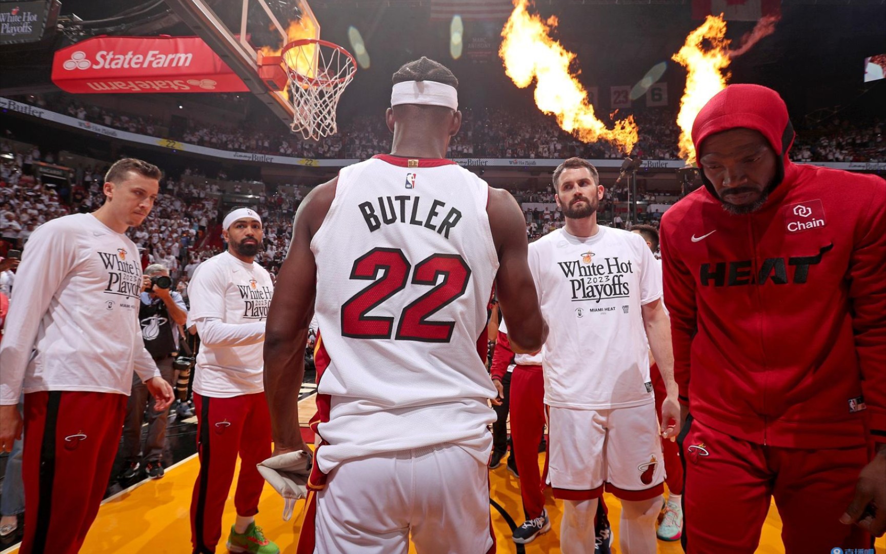 黑八还在继续热火加油"吉米·说到做到·巴特勒"加油underdog加油