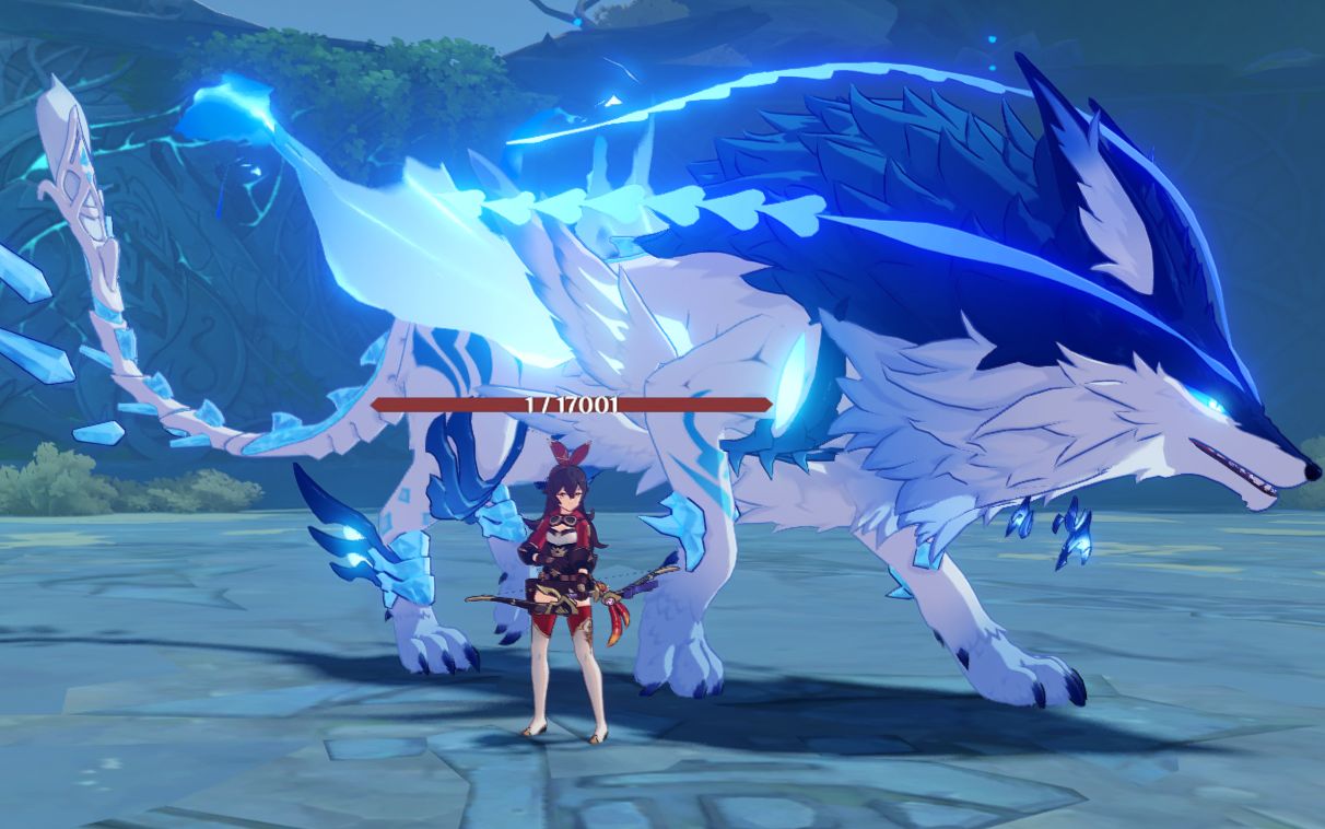 【原神】奔狼领好像有什么奇怪的东西耶.不去看吗,不去看看吗?