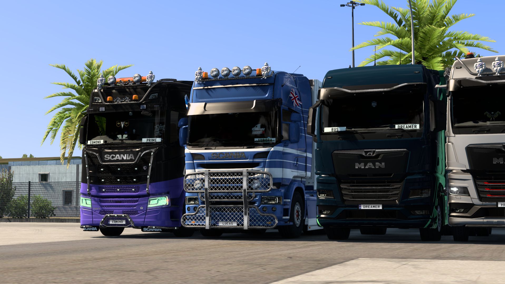 【欧洲卡车模拟2】ets666 daily convoy - 20240312