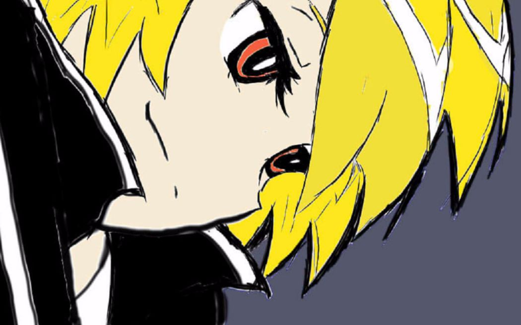 【手书】闪闪x扎比子(吊带袜天使)