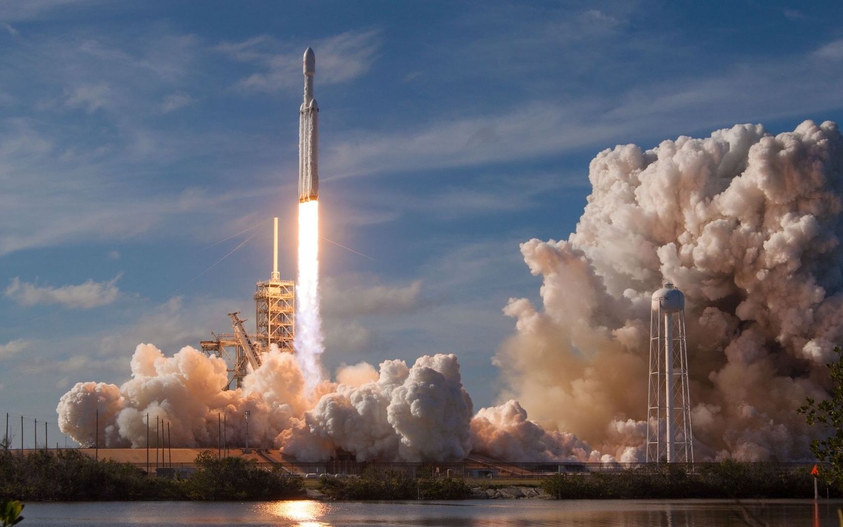 space x 重型猎鹰发射混剪