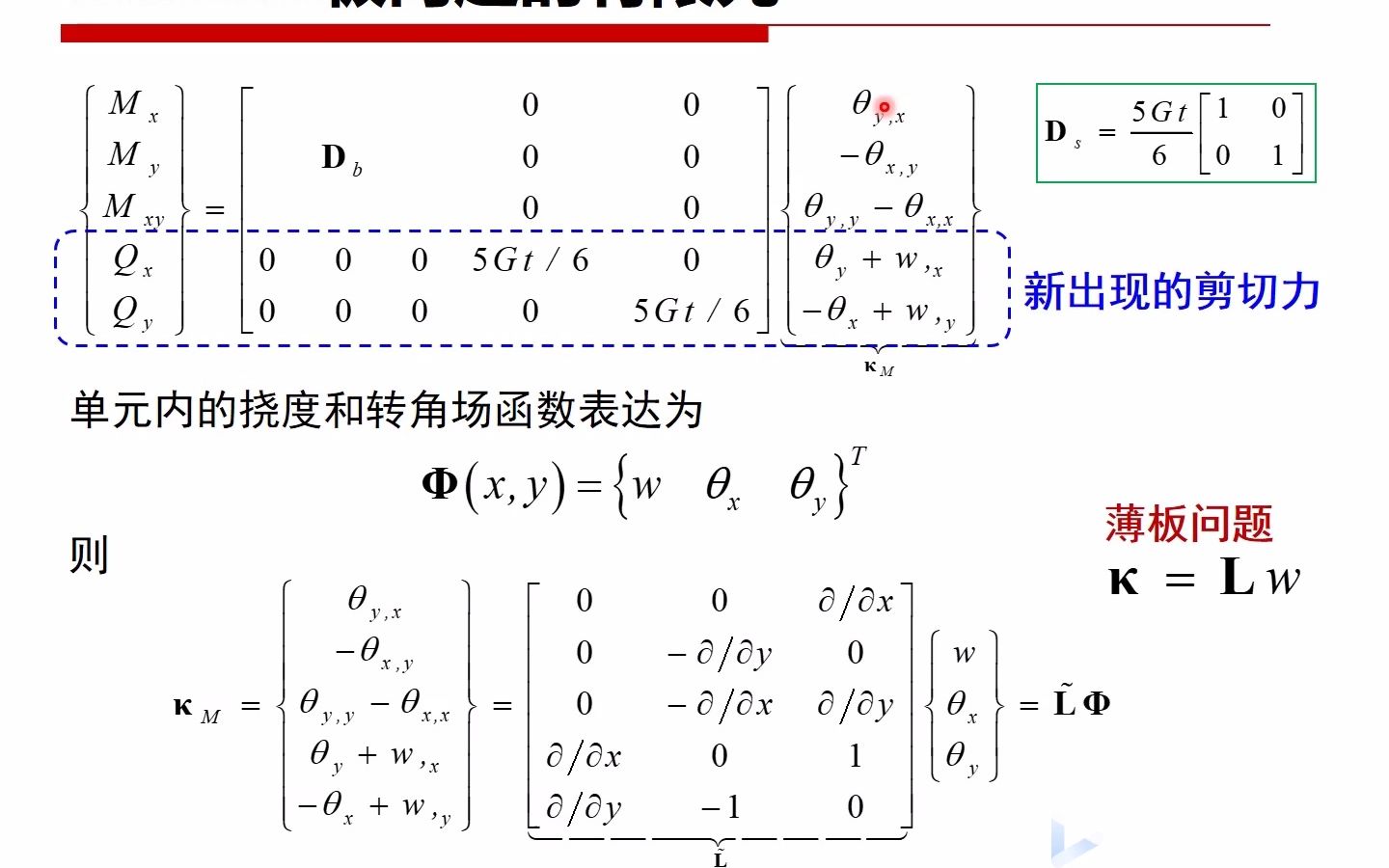 [图]11-2板壳力学有限元