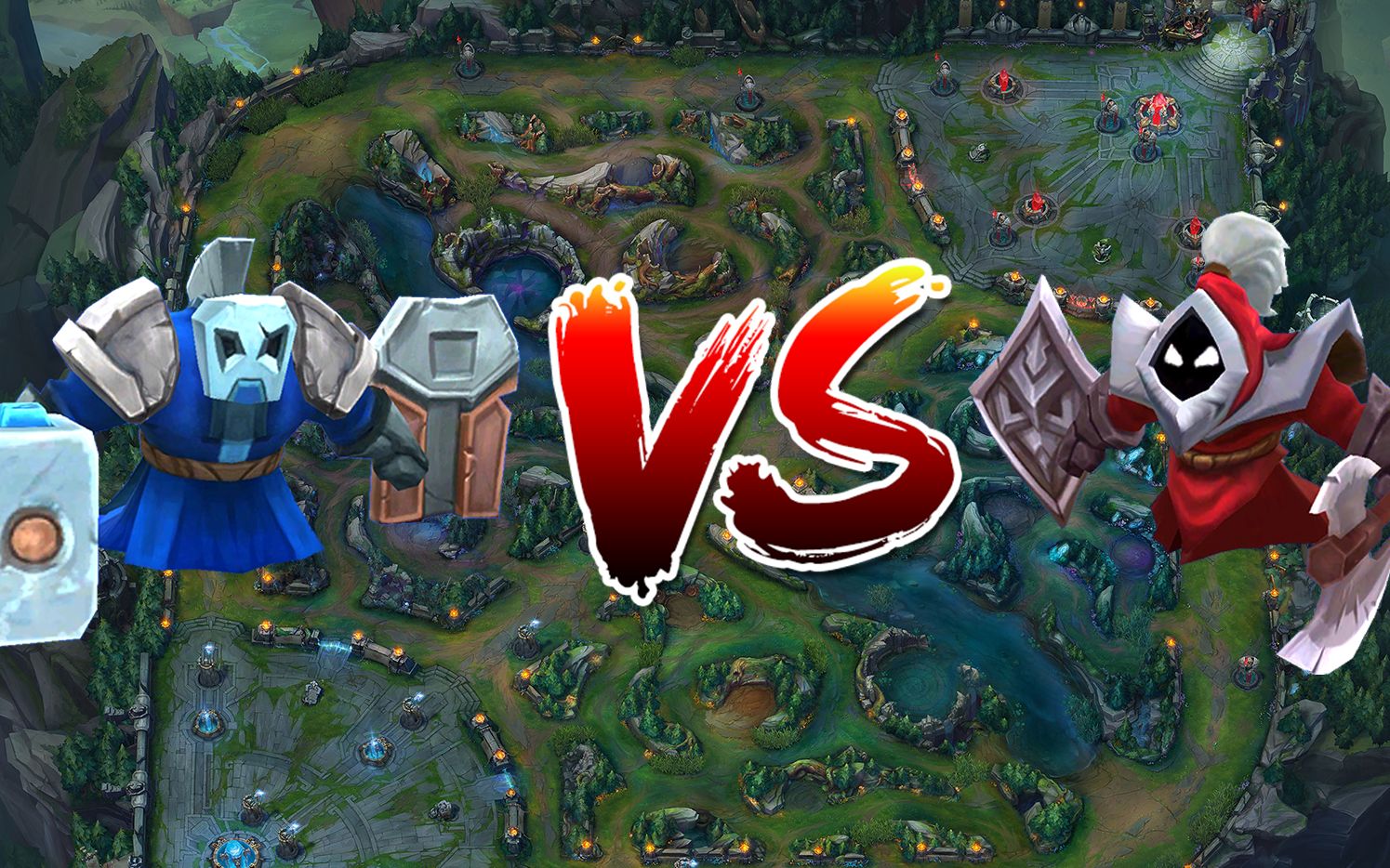 英雄联盟小兵vs小兵哪边会胜出无任何干扰