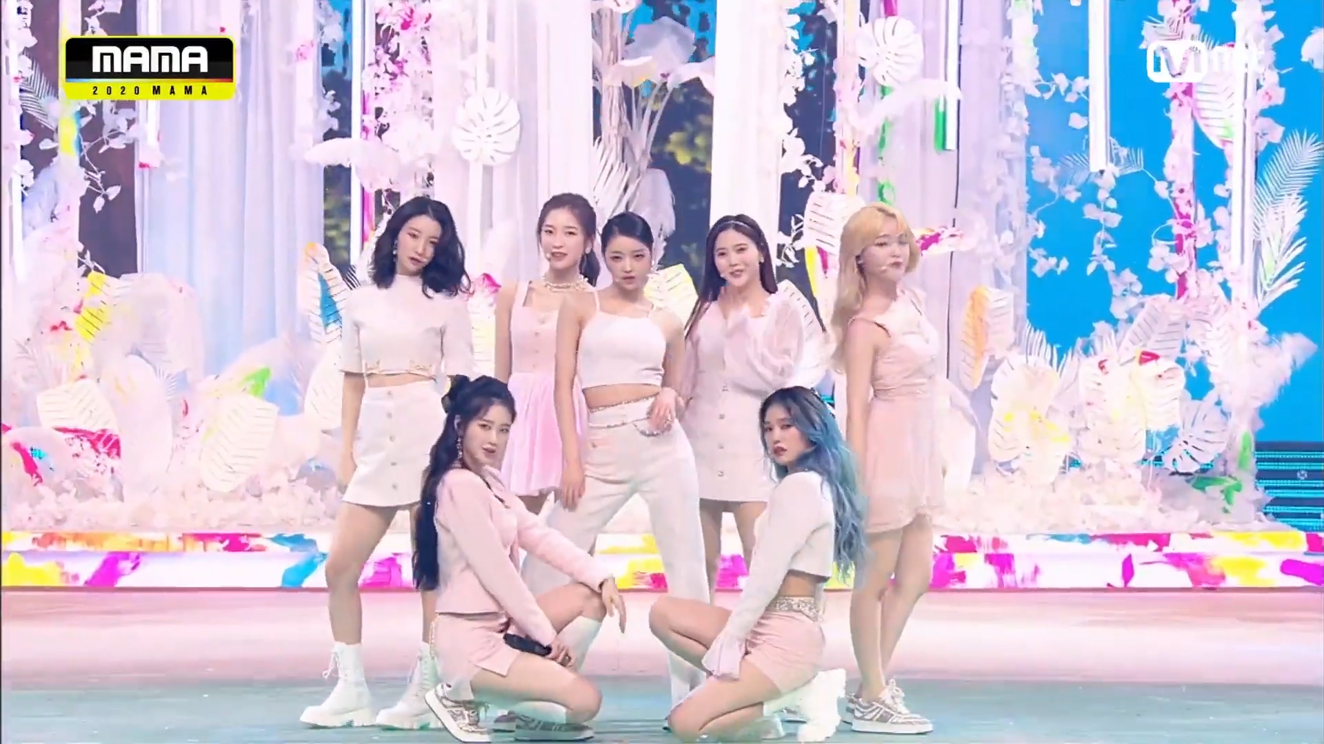 【中字】OH MY GIRL《Nonstop》2020MAMA舞台哔哩哔哩bilibili