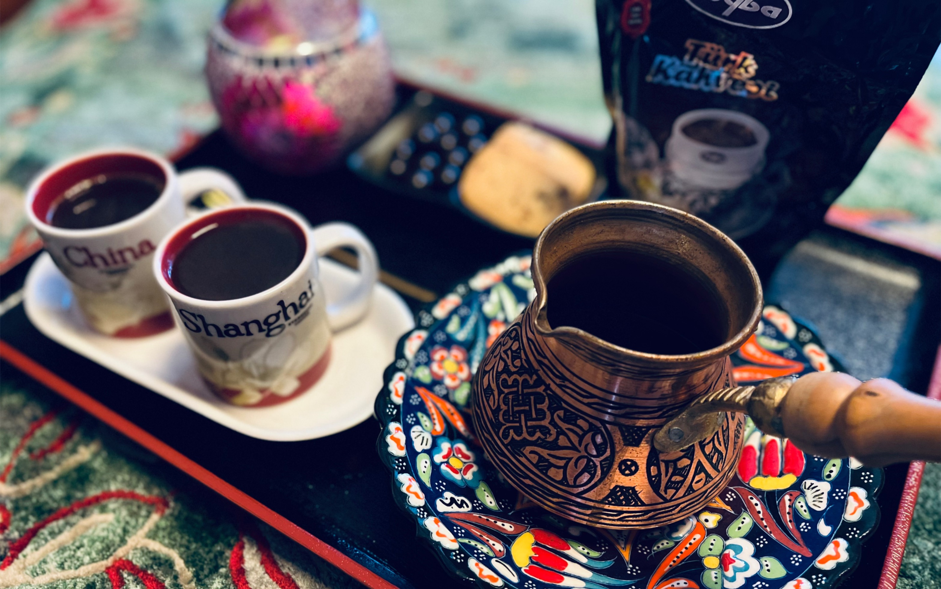 coffee video:experience cooking turkish coffee_哔哩哔哩_bilibili