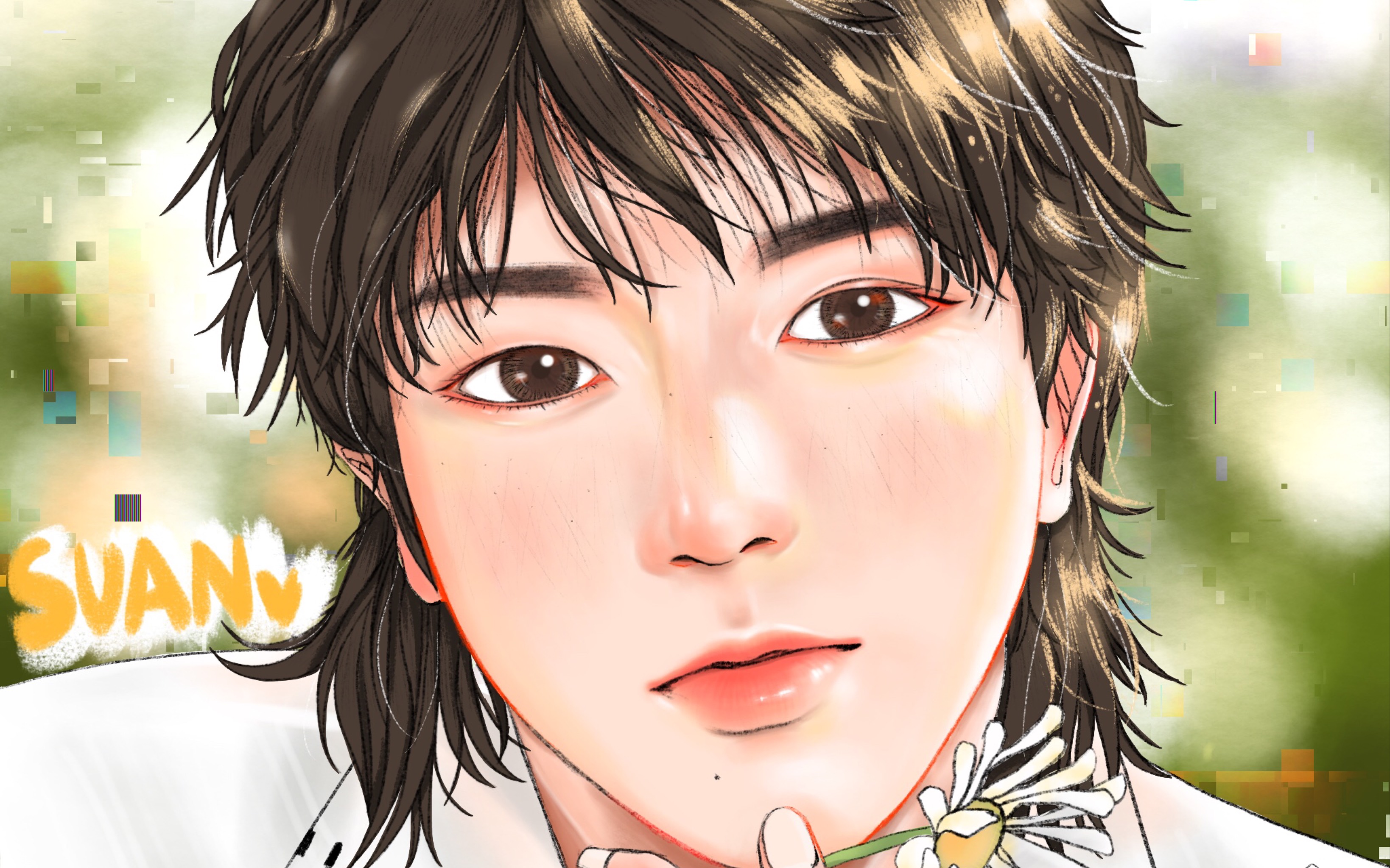 【绘画过程】华晨宇