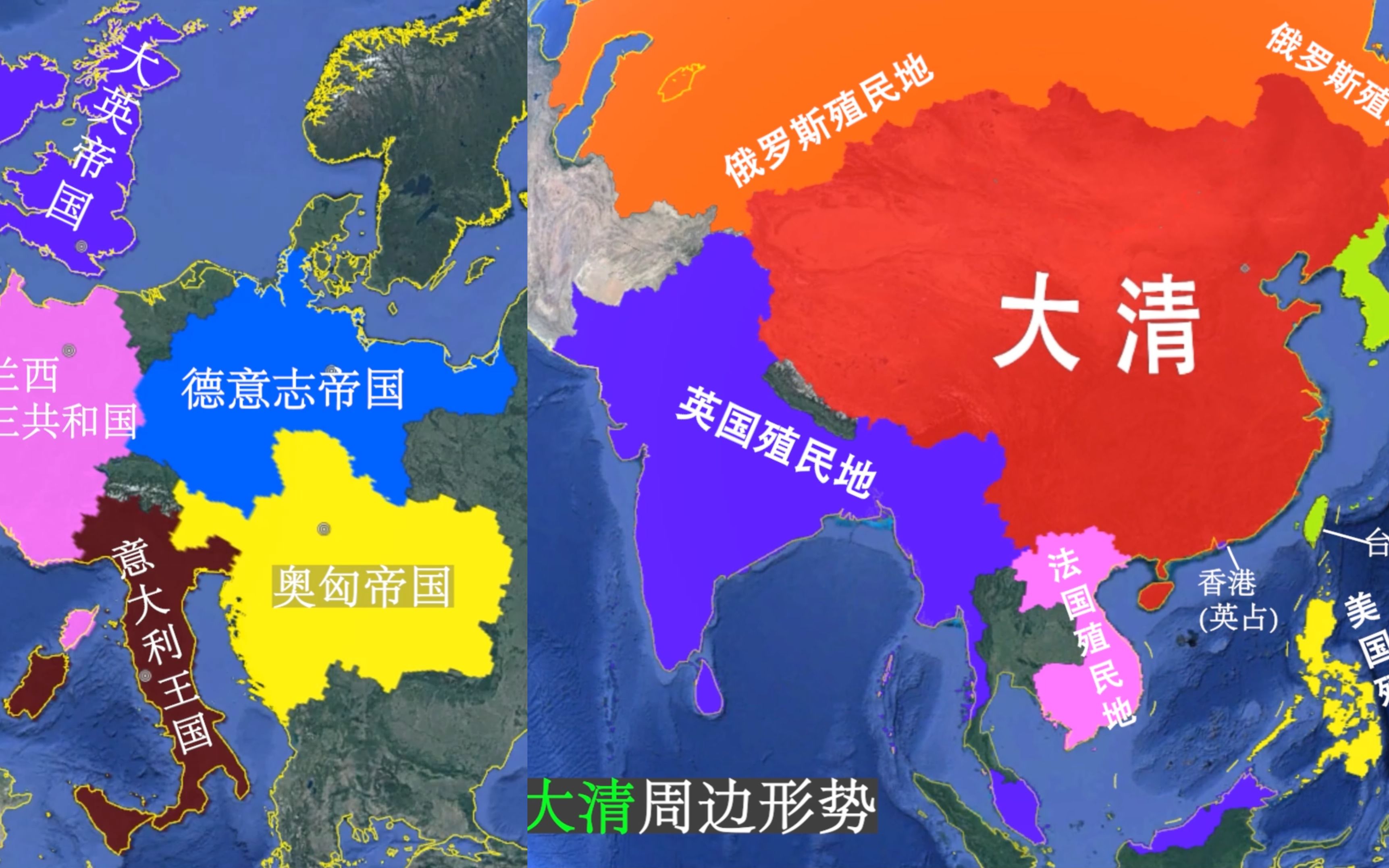 [图]1900年八国联军入侵大清的过程，以及这八个国家的出兵概况