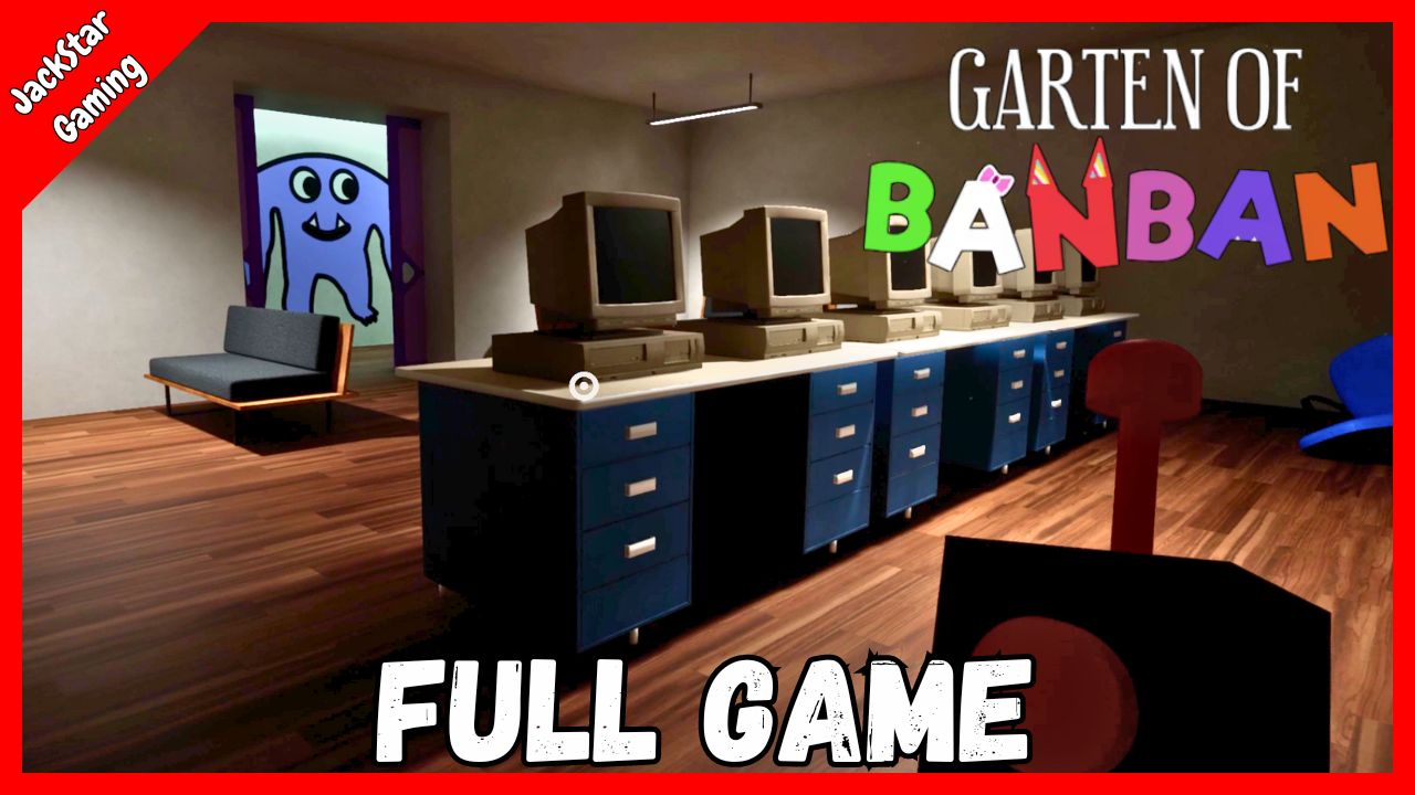 [图]班班幼儿园完整游戏&结局 玩法攻略 Garten of Banban - FULL GAME Walkthrough & Ending