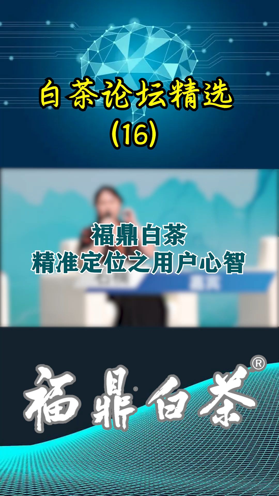 福鼎白茶精准定位之用户心智哔哩哔哩bilibili