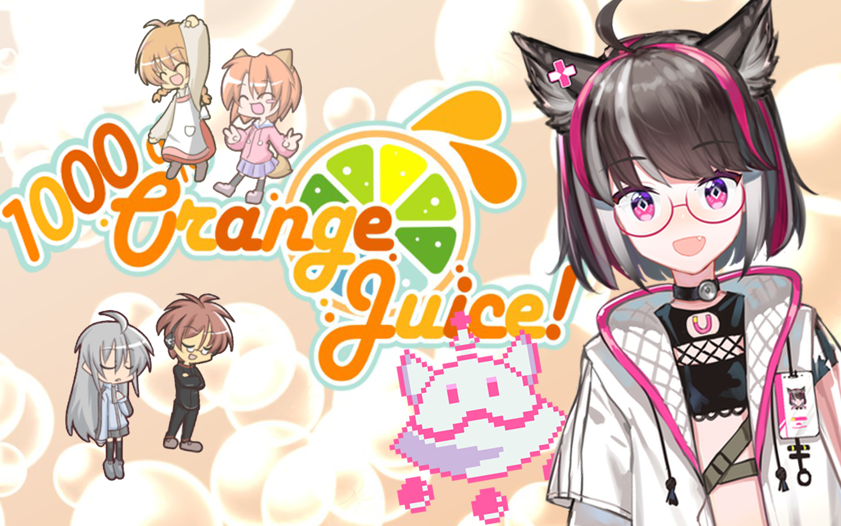 100orangejuice角色图片