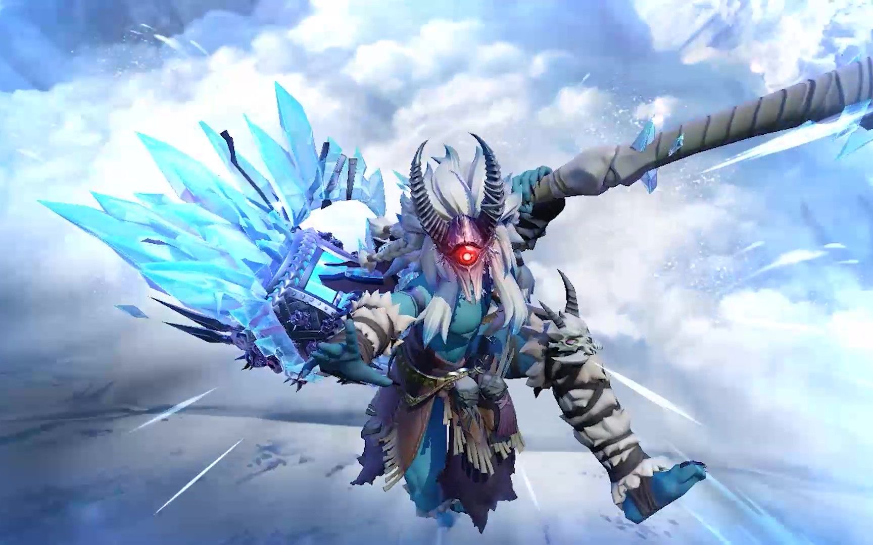 【皮肤展示】山童全新史诗皮肤「霜渊遗境」_哔哩哔哩bilibili