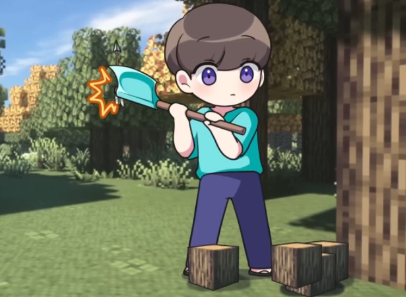 【我的世界】同人动画(砍树篇)