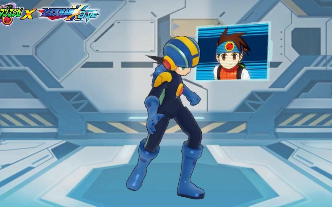 [图]洛克人EXE官方pv【ROCKMAN X DiVE】X【洛克人EXE】