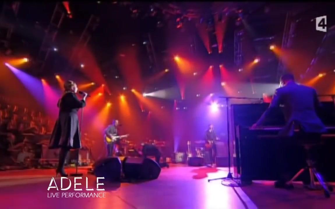 [图]【完美现场】Adele - Rolling In The Deep (Live at My Taratata) 2010.12.08