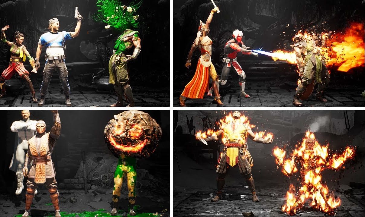 真人快打1重启,全援助角色特殊终结技赏析!