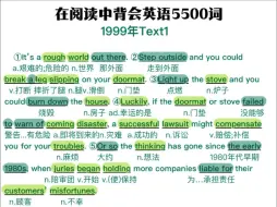 Télécharger la video: 26考研｜在阅读中背单词｜真题阅读理解1999年Text1｜睡前磨耳朵