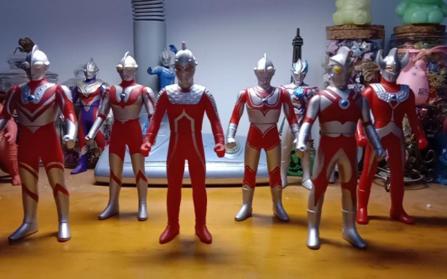 奥特六兄弟火花人偶音效展示