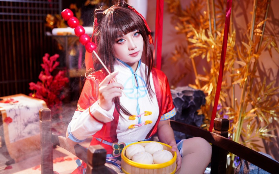 当男孩子cos西施玲珑珍味